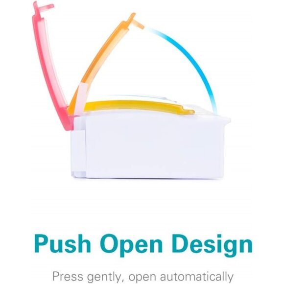 AM PM Weekly Pill Organizer 2 Times A Day, Large Daily Pill Box Case 7 Day with - Picture 2 of 8